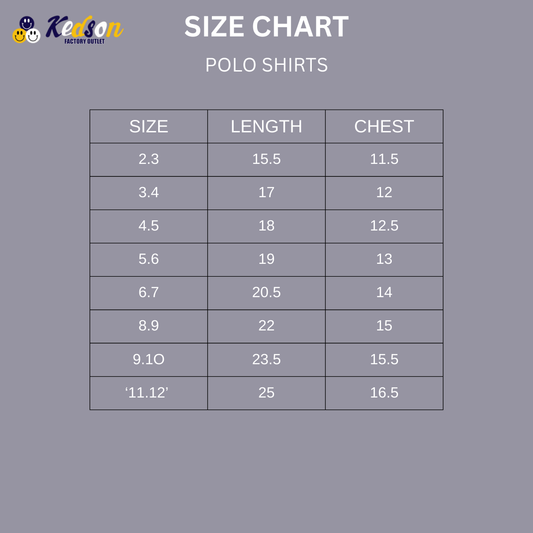 Kids Two-Tone Polo Shirt