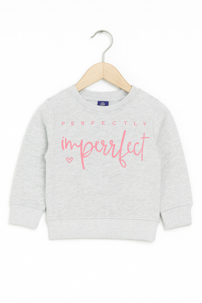 Perfectly Imperfect Printed Sweatshirt