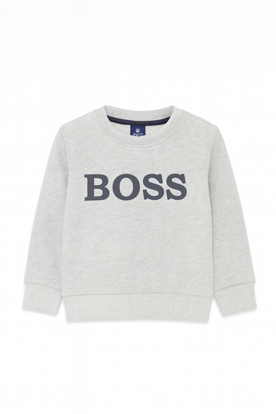 Classic Grey Boss Sweatshirt