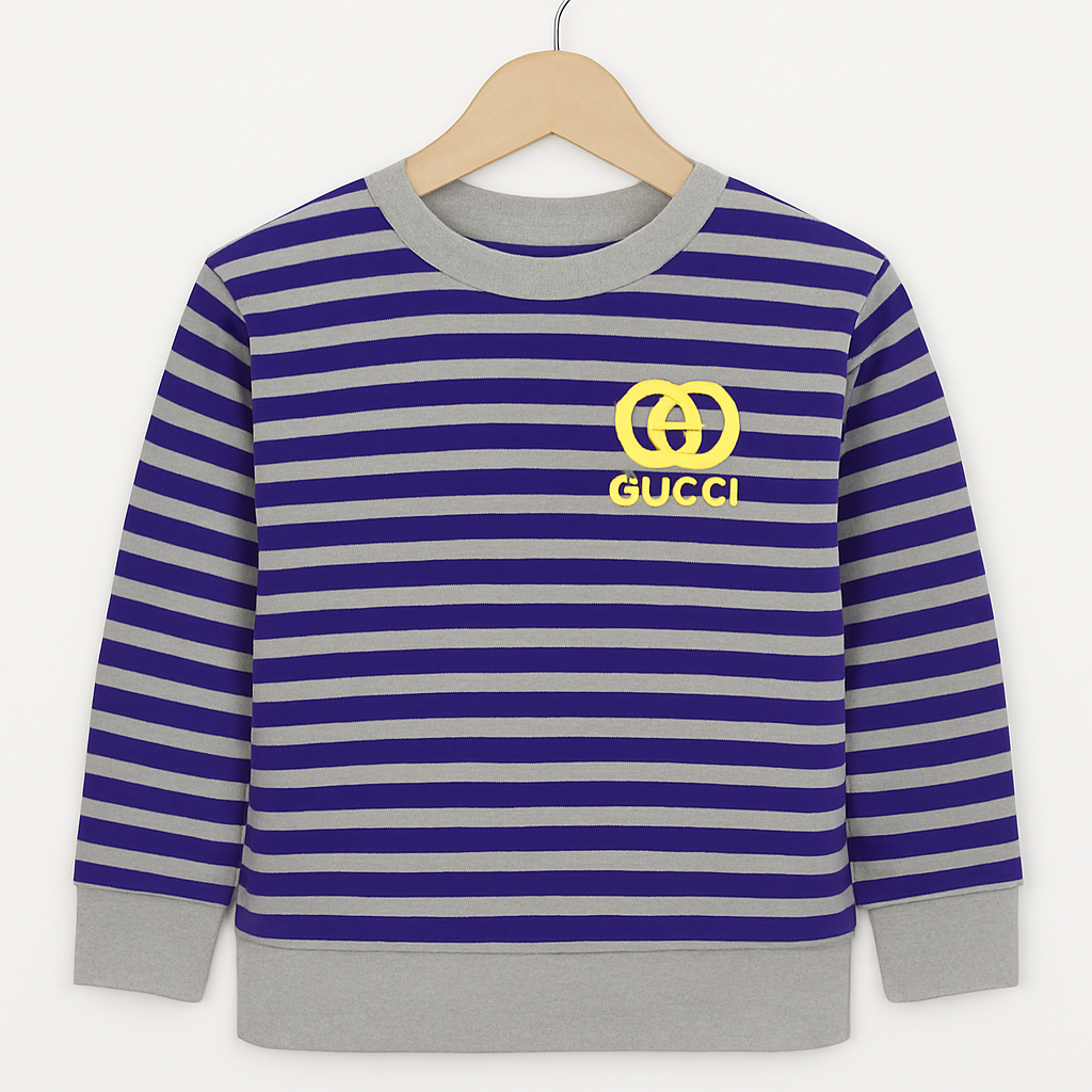 Royal Stripe Sweatshirt