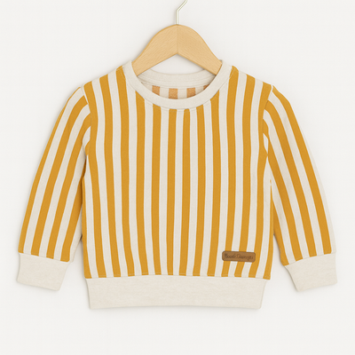 Golden Stripe Classic Sweatshirt