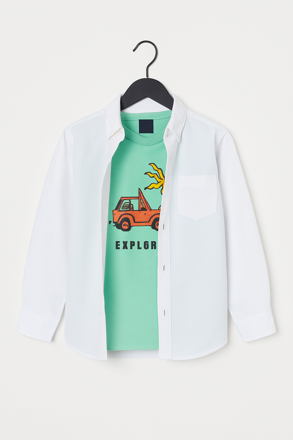 LITTLE EXPLORER OUTFIT  SHIRT