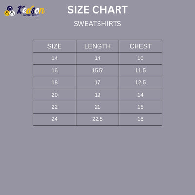 Peach Sweatshirt with Blue Cat Cartoon Print